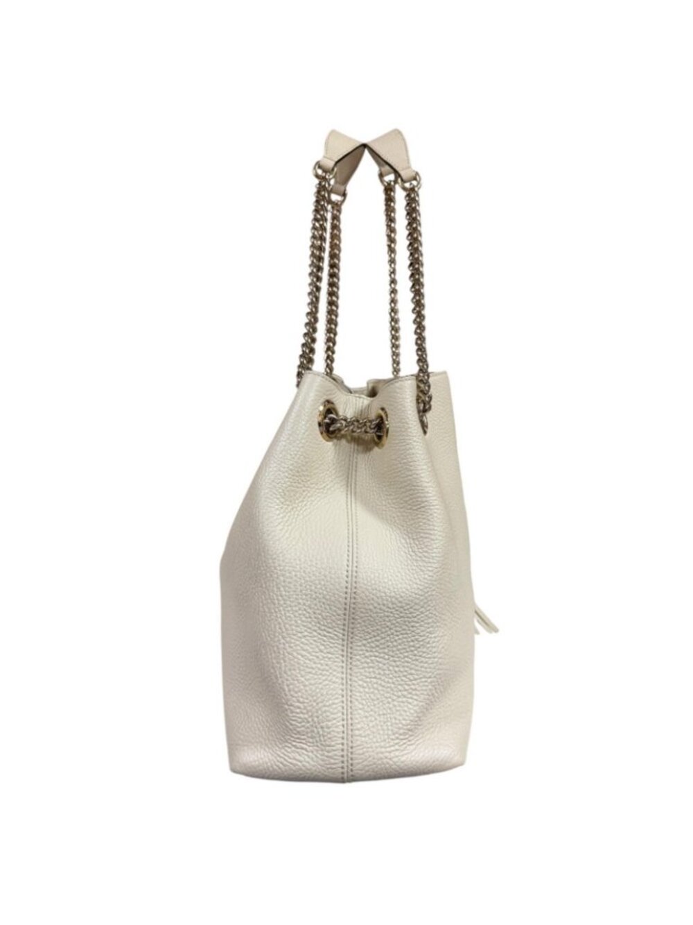Gucci Soho Shoulder Bag Leather White Vintage - Picture 4 of 10